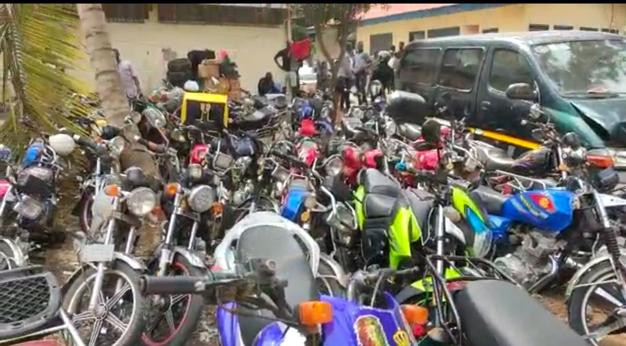 Police arrest over 250 motorbike riders for jumping red light