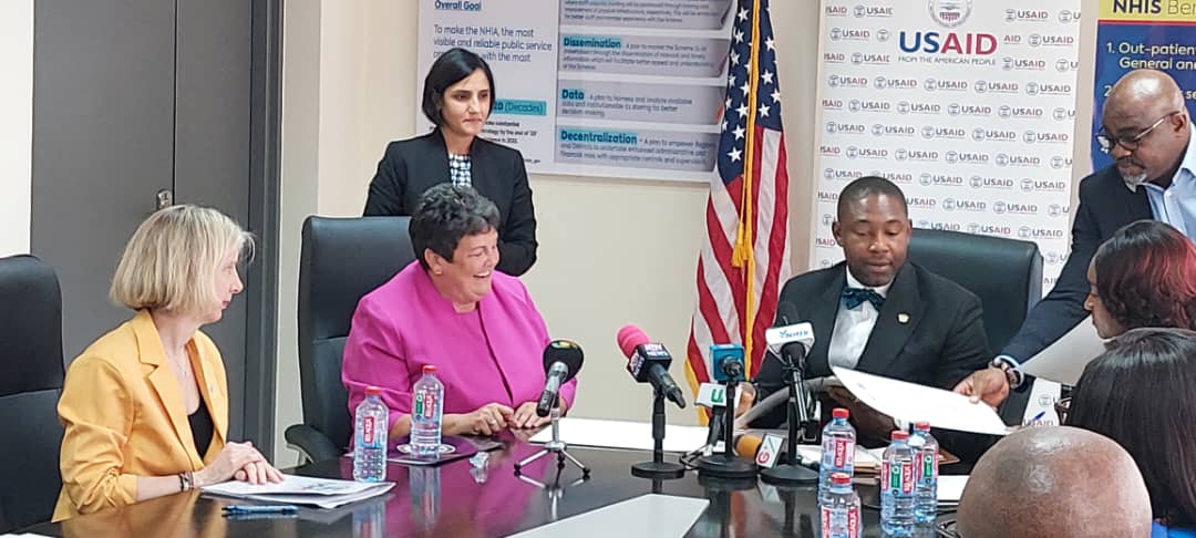 NHIA signs $6.7m deal with USAID to improve healthcare in Ghana