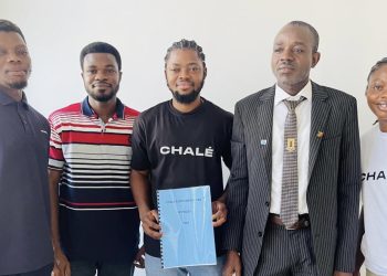 Team Chalé Clothing & Mr. Issah Mahama, CEO, IP and Research Consult and Principal Research Officer, Copyright Office