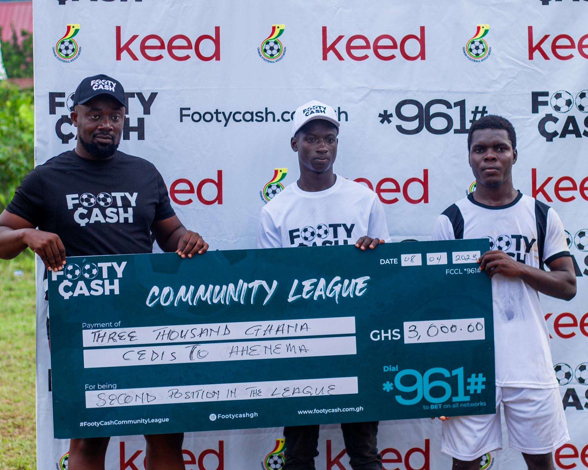 Footy Cash community league held