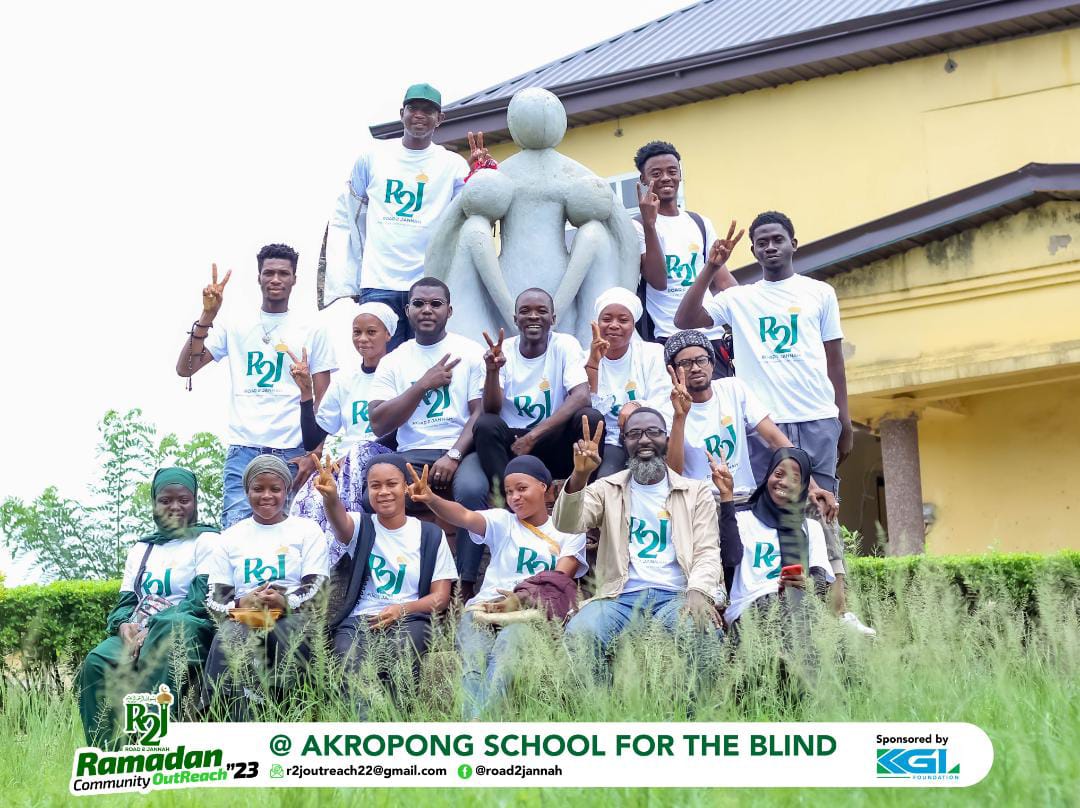 R2J, KGL Foundation donate to Akropong School for the Blind, Chief Imam