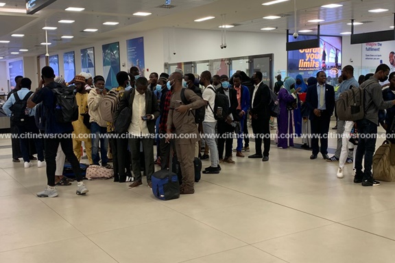 74 Ghanaian students trapped in troubled Sudan arrive in Ghana