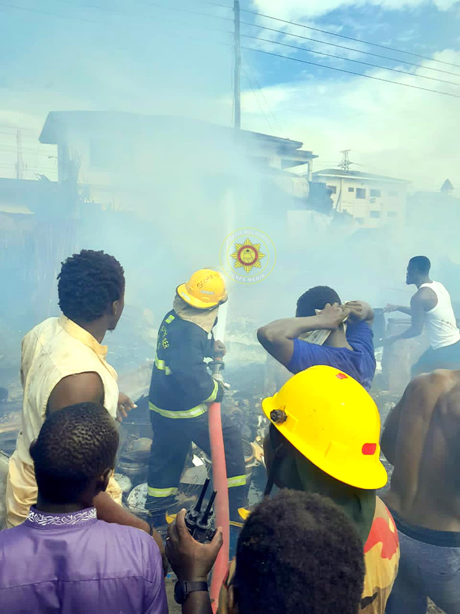 Abavana Down: Residents in structures close to bakery gutted by fire stranded