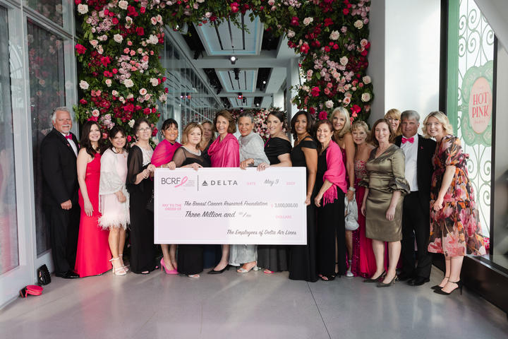Delta Air Lines donates $3M to Breast Cancer Research Foundation