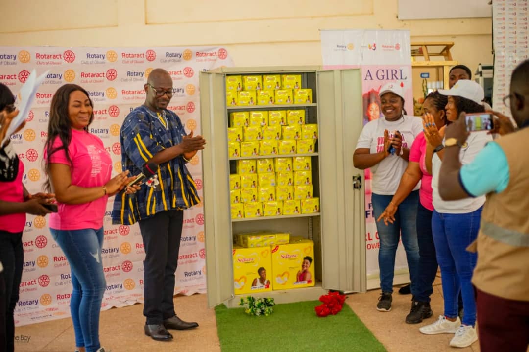 Rotary Club, 3 other NGOs launch sanitary pad bank in Obuasi
