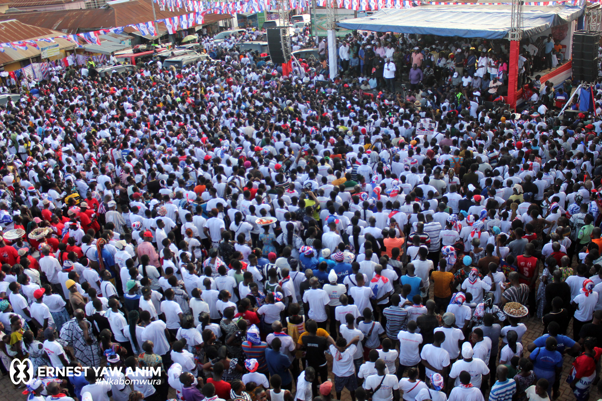 President Akufo-Addo is urging residents of the Kumawu constituency to cast a sizable number of ballots in favor of the NPP's candidate.