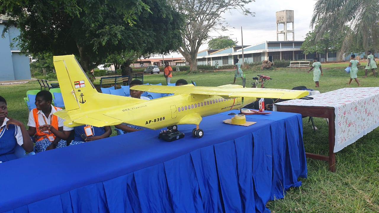 Ejisu MP pledges support for Afia Kobi Girls SHS after students unveiled prototype aircraft