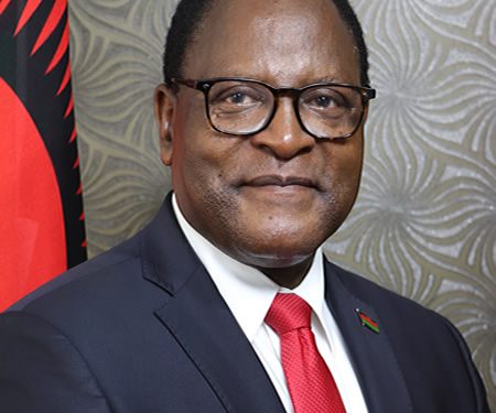 President of Malawi, President Lazarus McCarthy Chakwera,