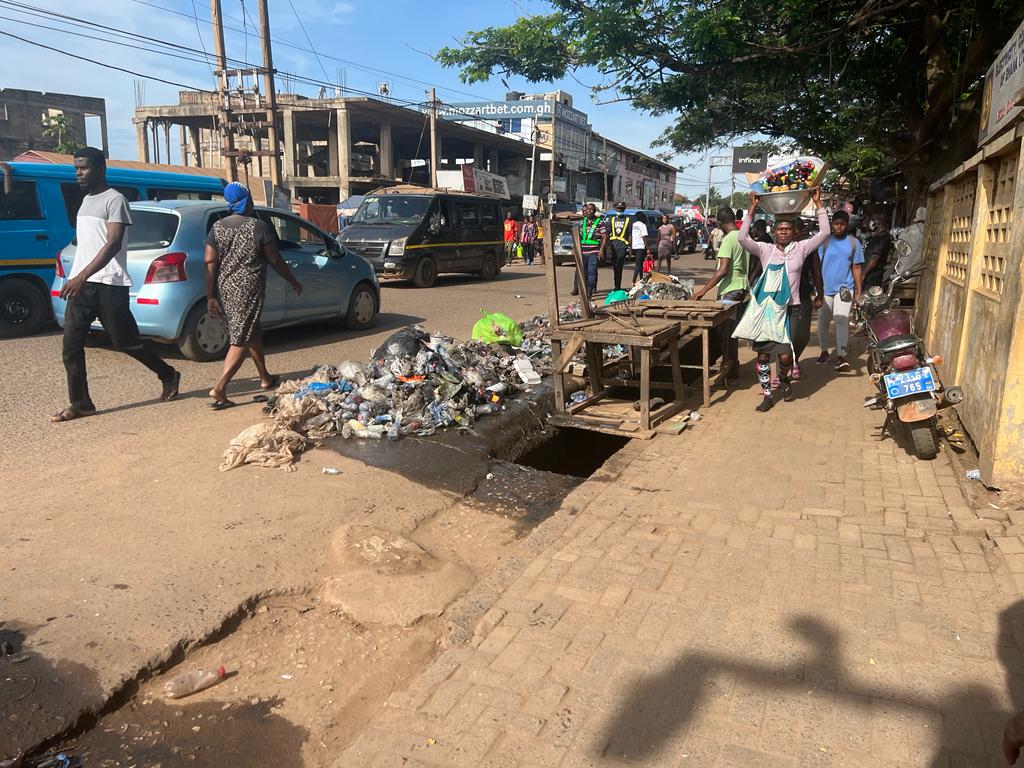 LaNMMA embarks on clean-up and enforcement exercise at Madina market