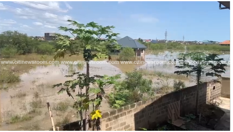 Hundreds displaced in Dawhenya over spillage of irrigation dam