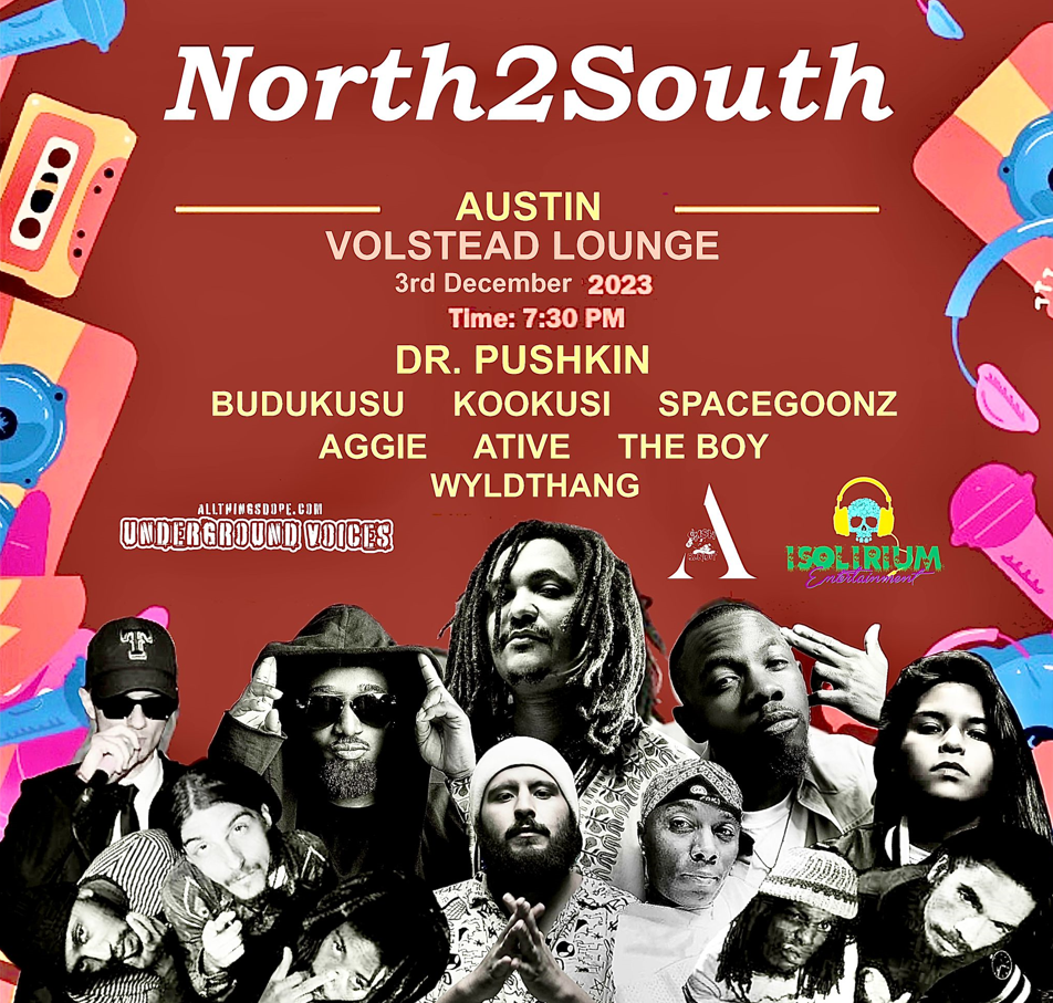Dr Pushkin takes the North2South event to America on December 3