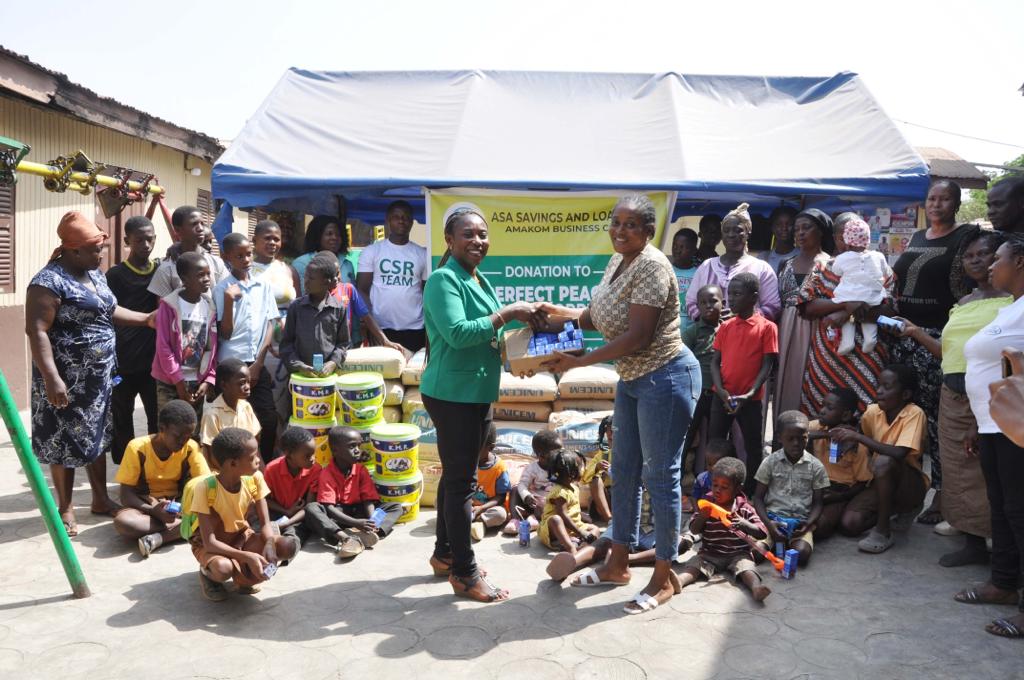 ASA Savings and Loans supports accommodation of orphanage in Kumasi