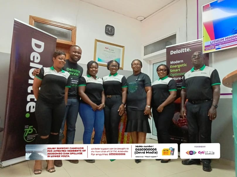 Deloitte Ghana donates GH¢10k, bags of clothes to Citi TV/FM’s relief campaign