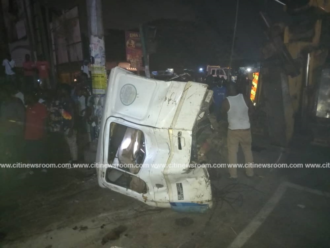Anloga Junction: One dead, 2 injured as stationary truck runs into bystanders