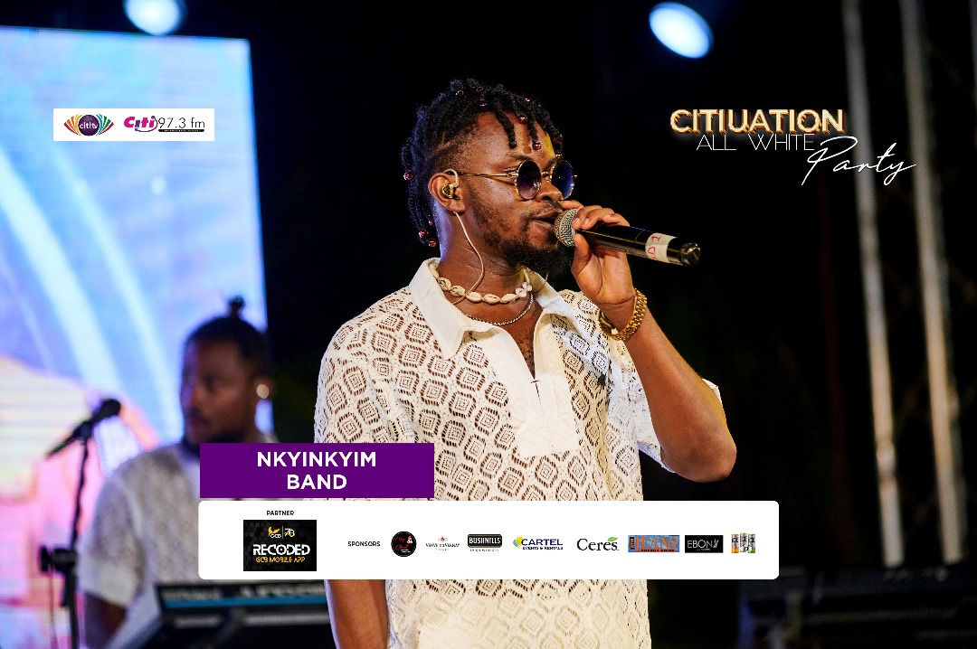 Nkyinkyim Band delivers magical performance at Citiuation All White Party