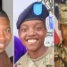Sergeant William Jerome Rivers, 46, Specialist Kennedy Ladon Sanders, 24 and Specialist Breonna Alexsondria Moffett, 23