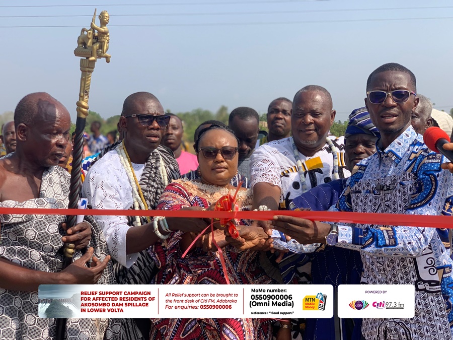 Akosombo dam spillage: Citi TV/Citi FM completes second resettlement centre; hands over to Ada community