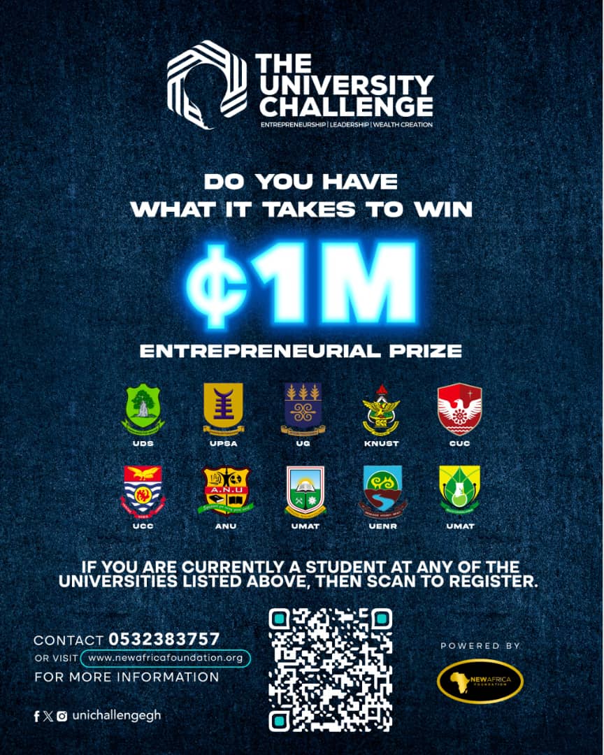 The University Challenge – 10 universities, 10 teams, GH¢1 million entrepreneurial prize