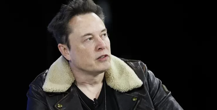 Elon Musk — the CEO of Tesla and SpaceX and owner of X, formerly Twitter — speaks during the New York Times annual DealBook summit in New York City, Nov. 29, 2023.
