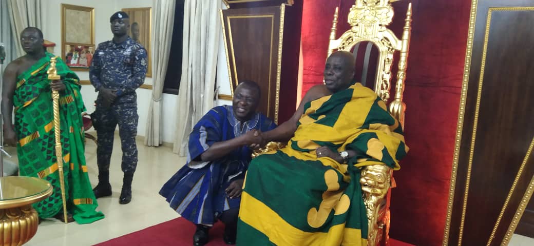 Akufo-Addo committed to completing all stalled projects – Amin Adam assures Okyenhene