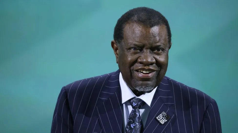 Hage Geingob death: Namibia’s new President Mbumba sworn-in hours after predecessor dies