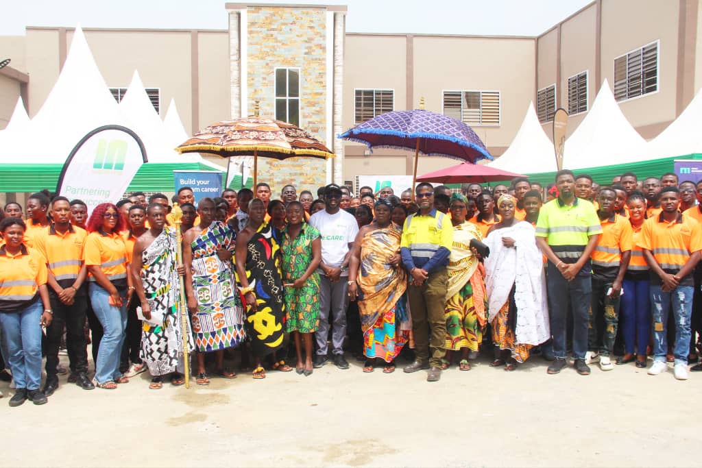 140 youth inducted into Anglogold Ashanti’s youth apprenticeship program in Obuasi