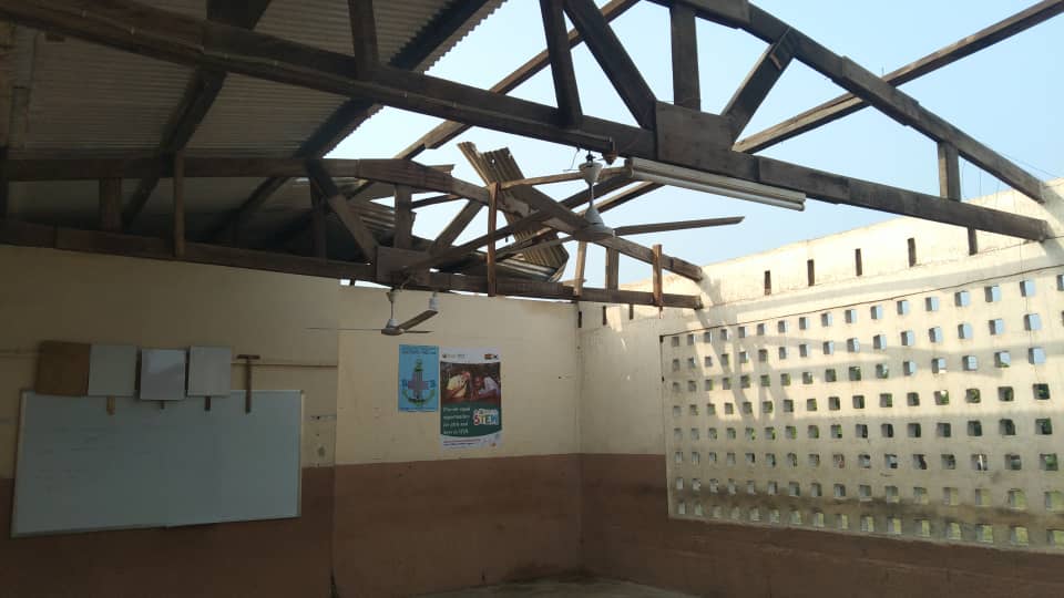 Koforidua: St Dominic Catholic School destroyed by rainstorm