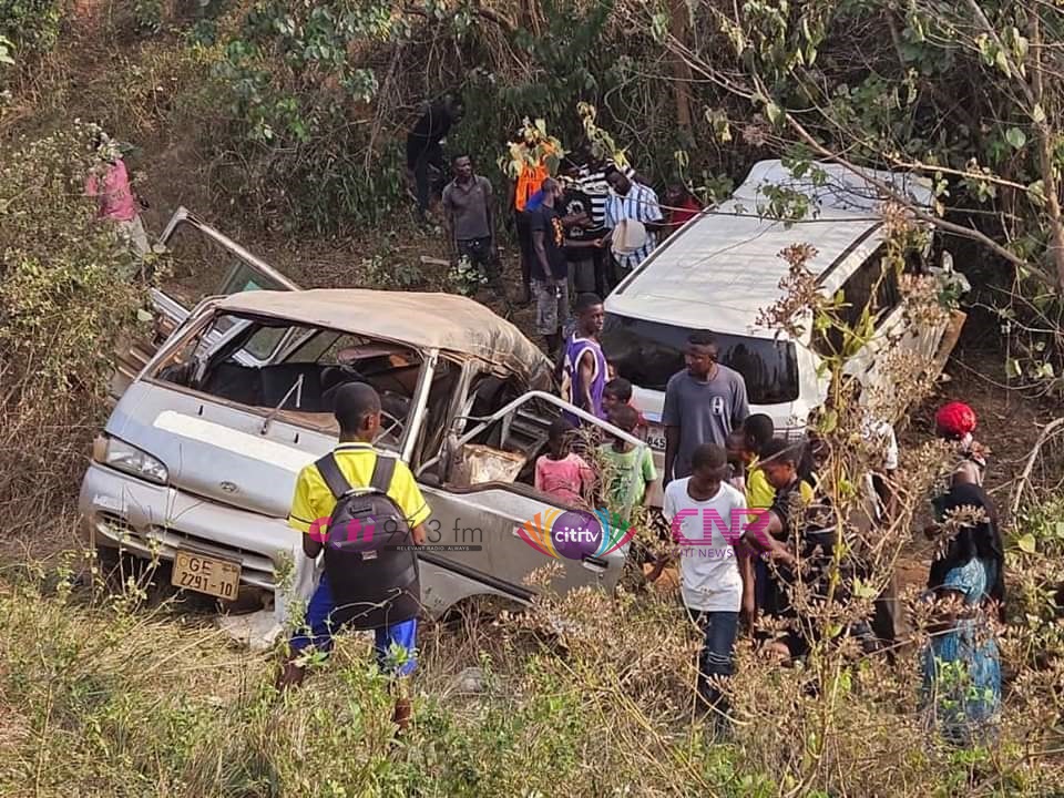 Fatal school bus crash claims lives of 3 children and teacher in Kwahu