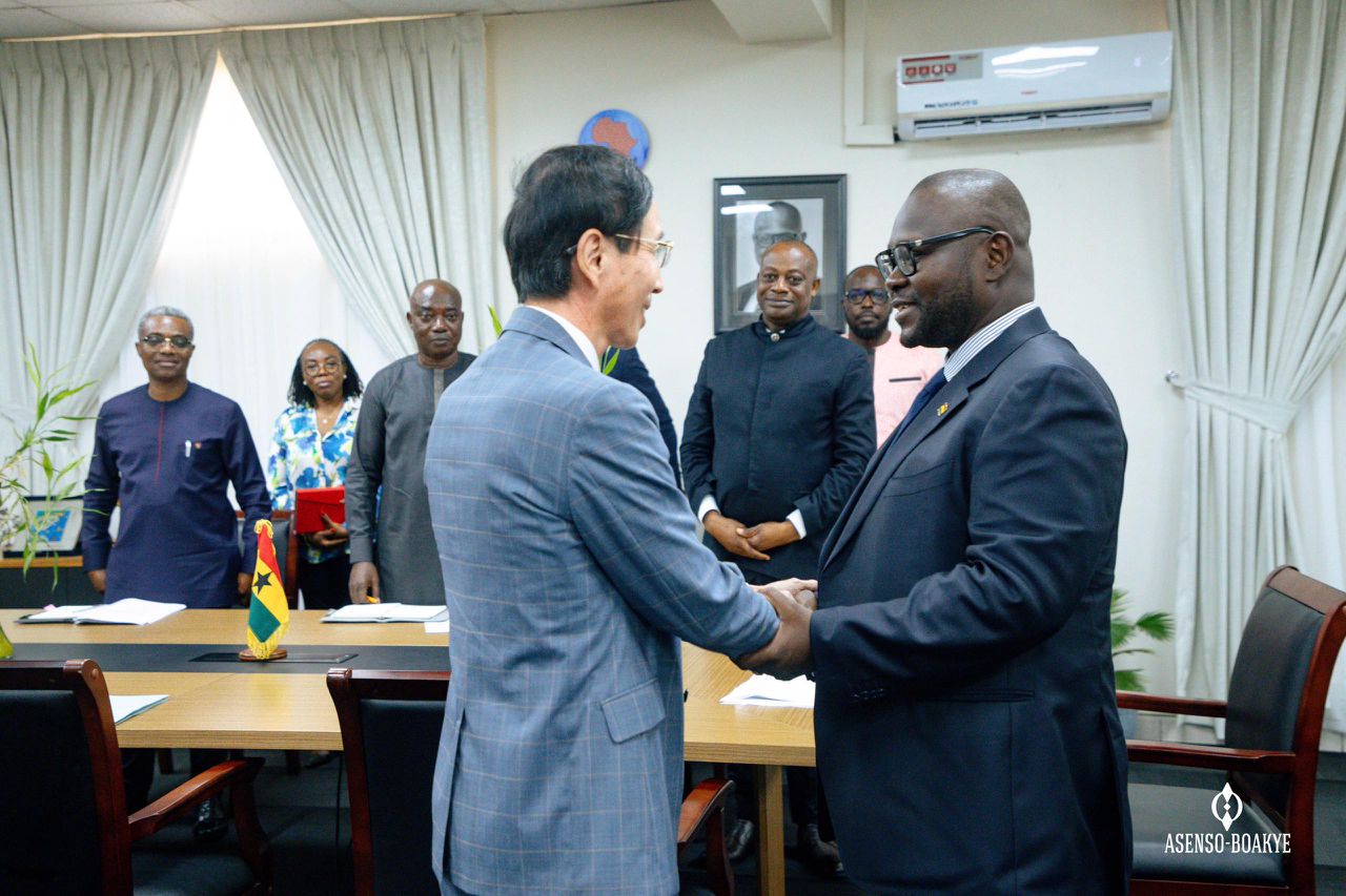 Roads Minister Asenso-Boakye engages Japan Ambassador on completion of key projects