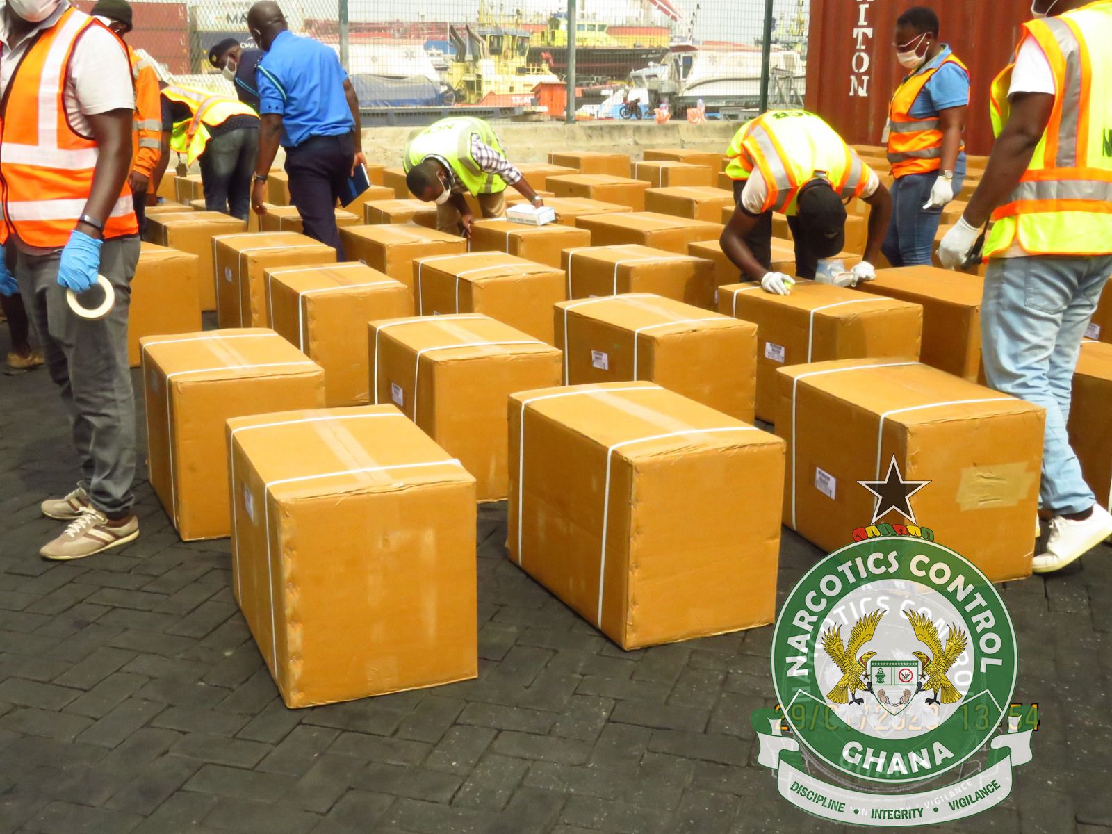 NACOC seizes over one million tramadol tablets at Tema Port