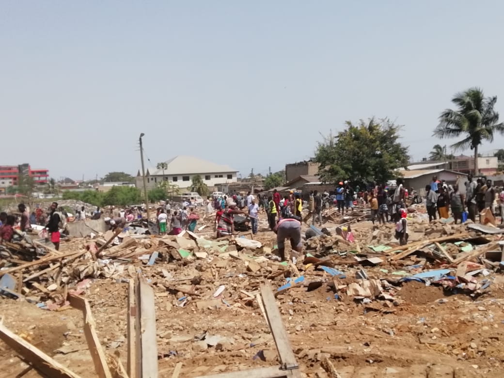 Gomoa Budumburam: Over 600 people rendered homeless after demolition exercise