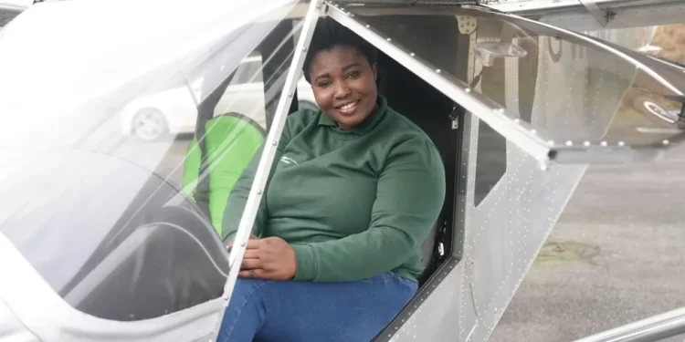 Patricia Mawuli-Porter: "I saw a small aeroplane... that changed my life"
