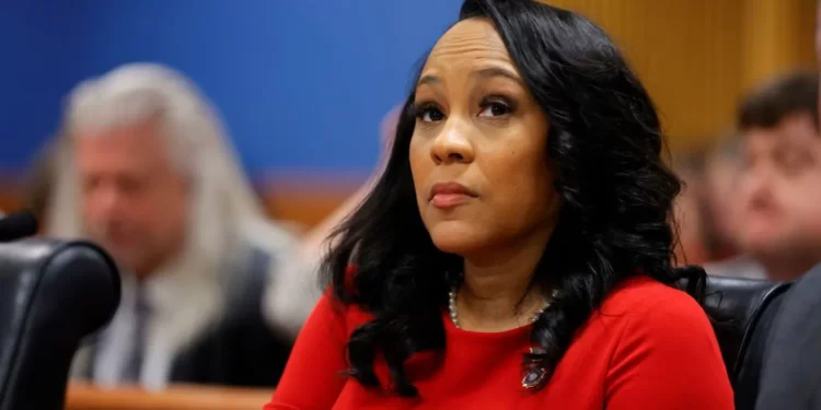 Fulton County District Attorney Fani Willis, who has charged Trump and others with conspiring to overturn the 2020 election results in the state of Georgia