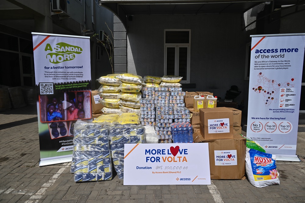 Access Bank support victims of Akosombo Dam Spillage in ‘More Love for Volta’ Campaign