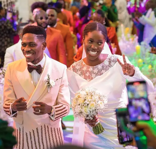 Moses Bliss ties the knot with Marie Wiseborn in classy wedding