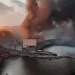 A Russian strike hit Ukraine's largest dam, the DniproHES in Zaporizhzhia