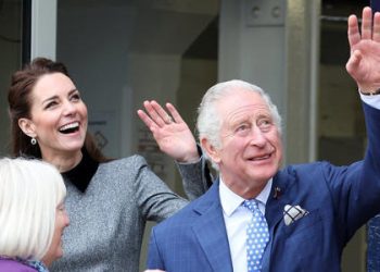 The King, seen here with the princess at a 2022 event, says he and Queen Camilla will "continue to offer their love and support to the whole family"