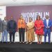 Gloria Cabutey-Adodoadji, Sector Head, SME & Retail Banking at Zenith Bank Ghana (3rd from right), poses for a group photo with other panelists