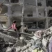 There are warnings of famine in Gaza following months of Israeli bombarment