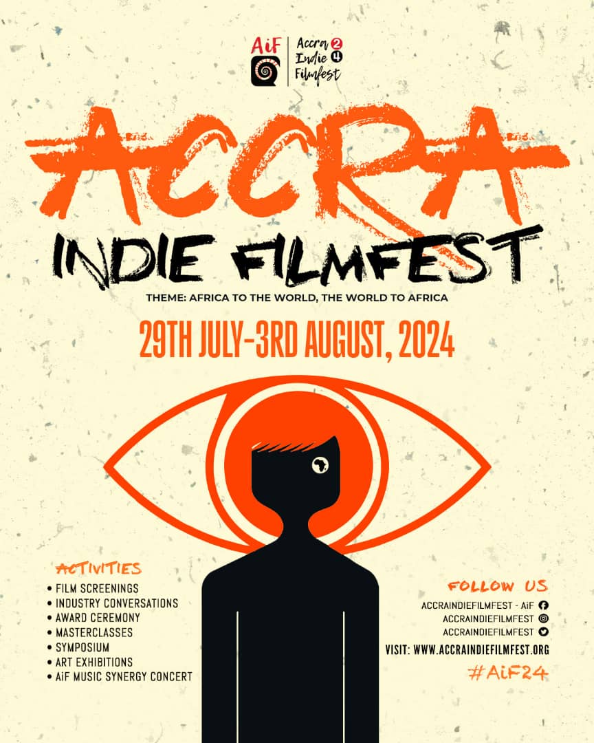 6th edition of Accra Indie Filmfest to be held from July 29-August 3