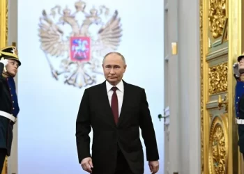 Vladimir Putin said Russia would emerge stronger and victorious "through this difficult period"