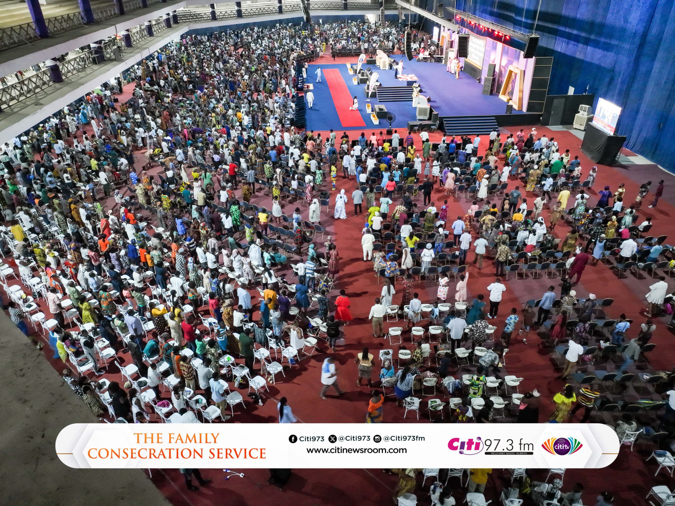 Couples rededicate their marriages at Citi TV/Citi FM’s 2024 Family Consecration Service