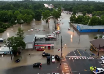Flooding in Livingston, Texas. Drone Bros