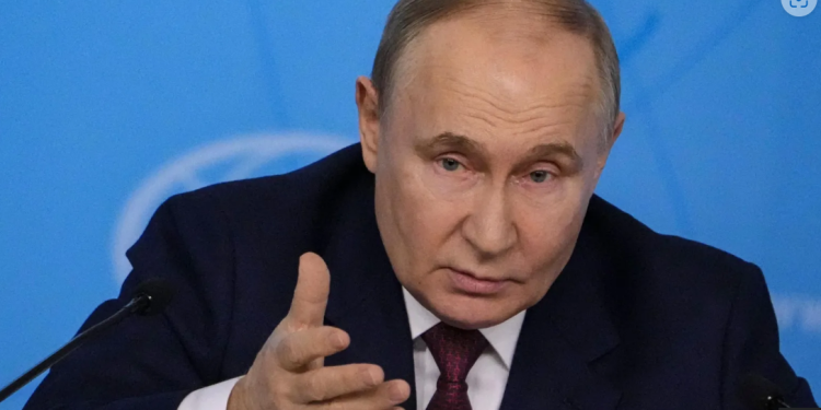 Mr Putin wants Ukrainian troops withdrawn from regions annexed by Russia