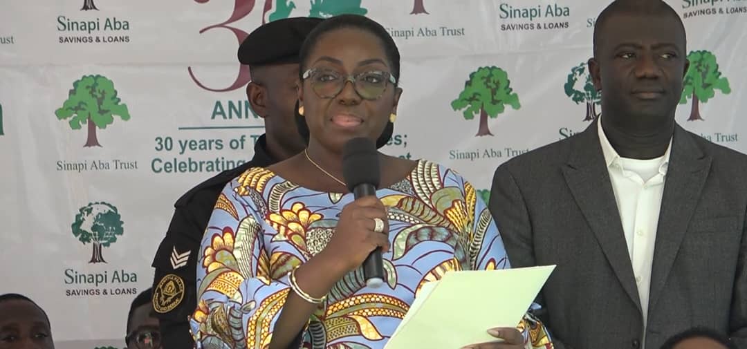 Lady Julia applauds Sinapi Aba for societal impact