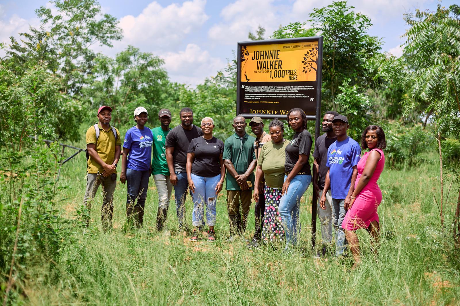 Stepping into a greener future one tree at a time; Johnnie Walker’s commitment to environmental sustainability