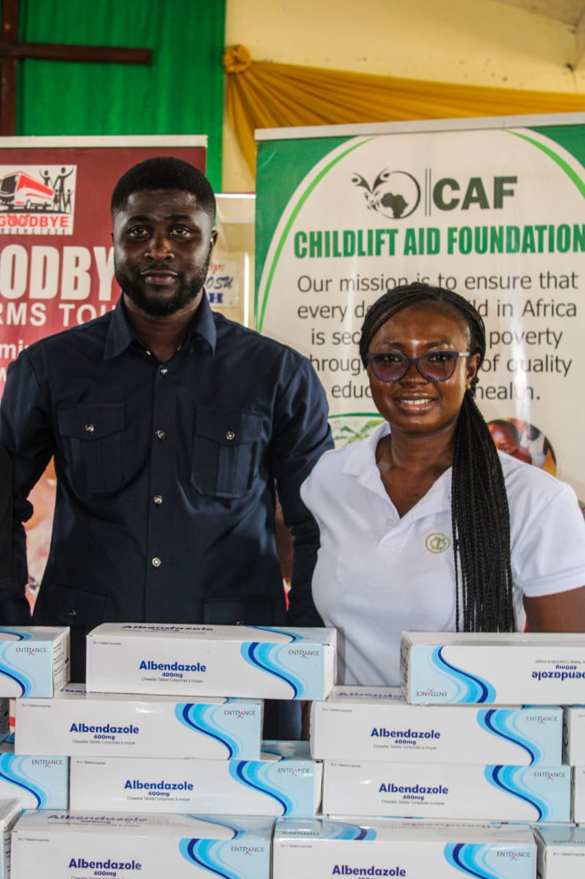 DBG, Childlift Aid Foundation launch free mass school deworming exercise 