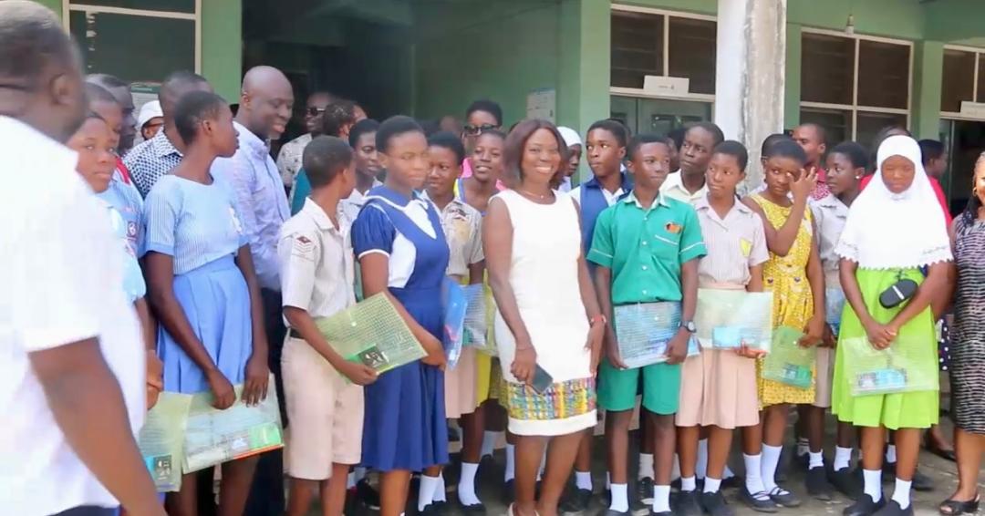 W/R: BECE candidates receive 1,200 math sets from Effia NPP PC