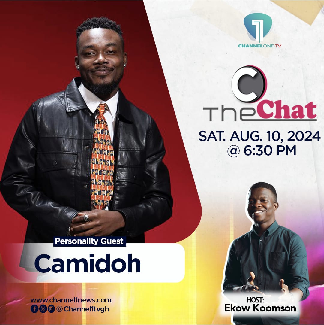 Camidoh to appear on Channel One TV’s 'The Chat' on August 10