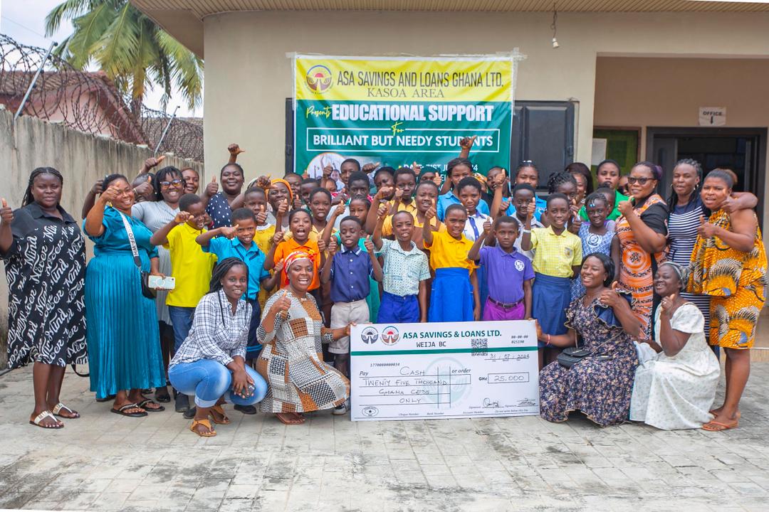 ASA Savings and Loans supports hundred brilliant but needy students with GH¢100,000